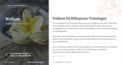 Desktop Screenshot of blikopenertrainingen.nl